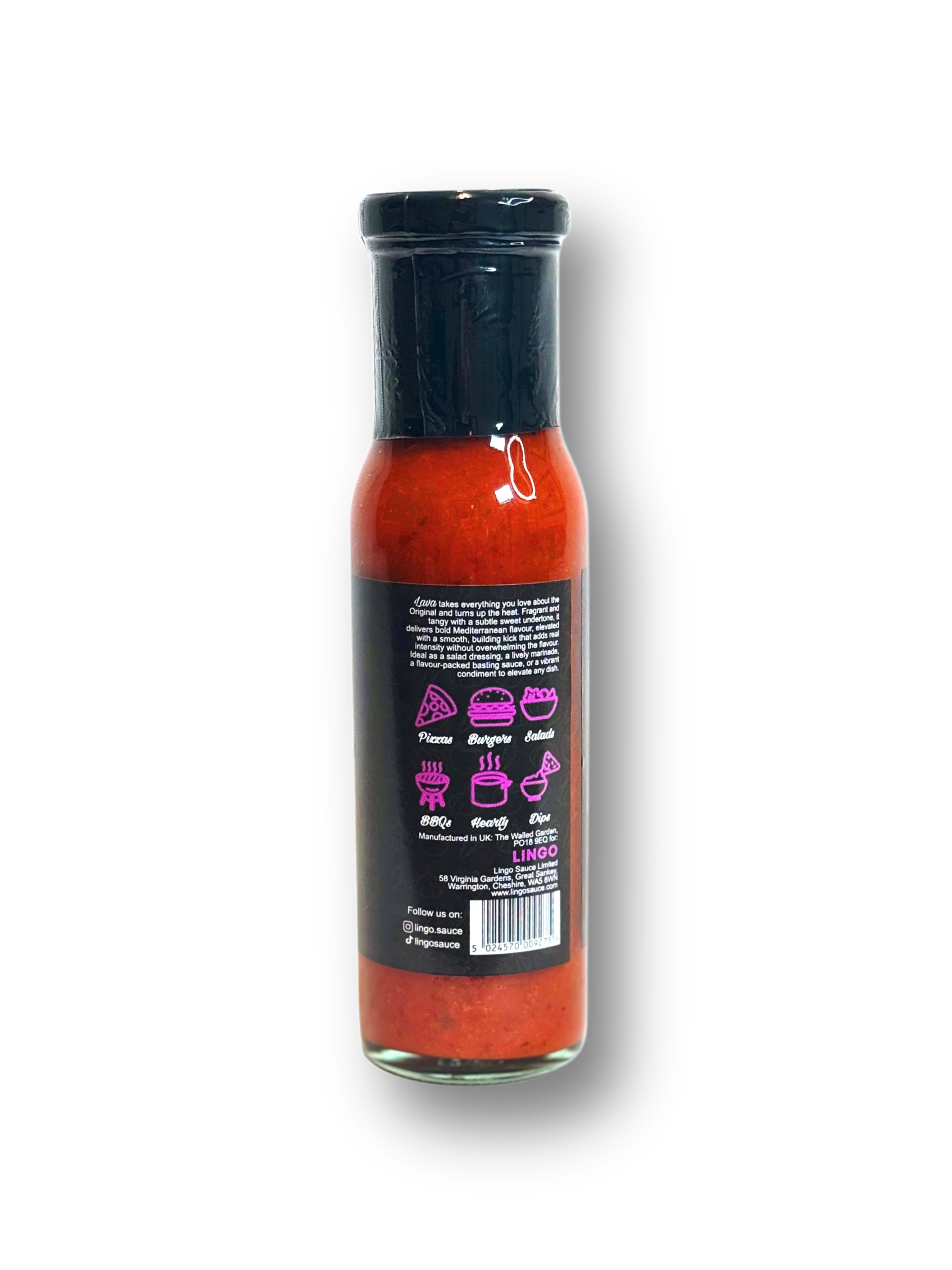 LINGO Lava Hot Sauce 240g