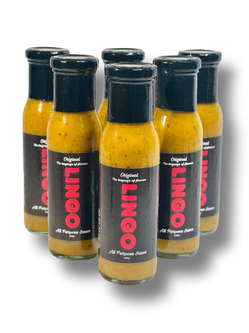 LINGO Original All Purpose Sauce 240g (x6)