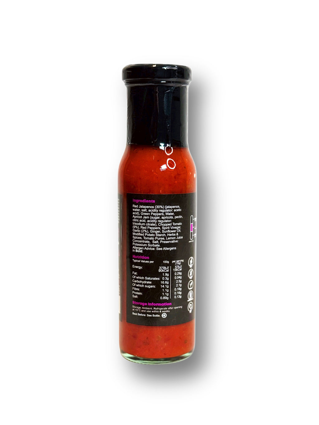 LINGO Lava Hot Sauce 240g (3x Pack)
